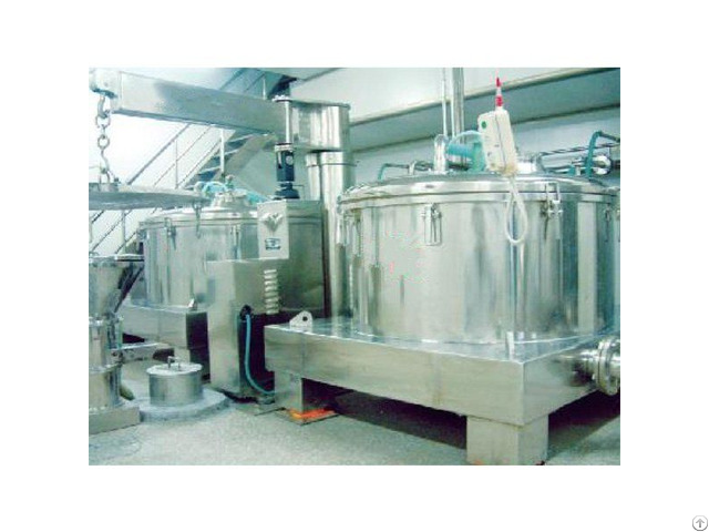 Vertical Bag Lifting Top Discharge Centrifuge