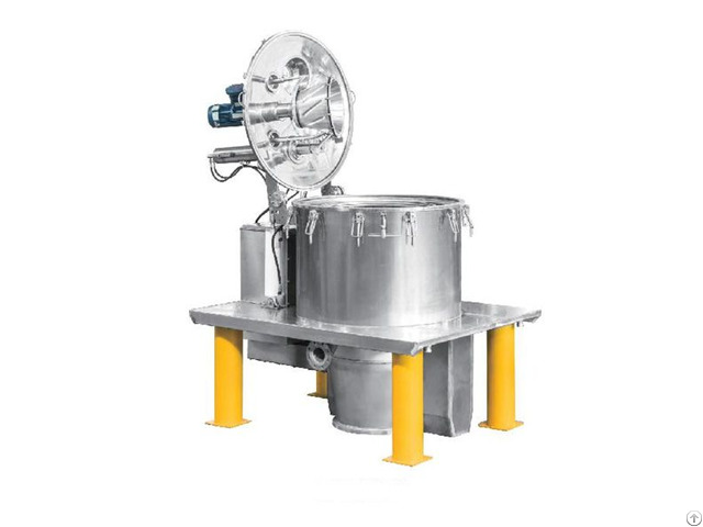 Pld Type Vertical Bottom Discharge Scraper Centrifuge Machine