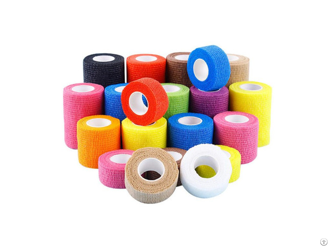 Multi Sizes Colorful Kinesiology Elastic Sports Bandage Muscle Adhesive Tape