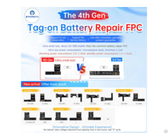 Jcid 4th Gen Tag On Battery Repair Fpc For Iphone 11 16 Pro Max