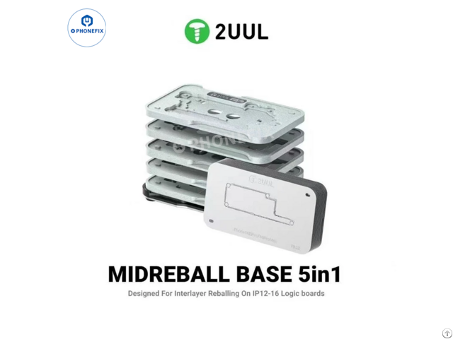 2uul Bh13 Midreball Base For Iphone 12 16 Middle Layer Reballing