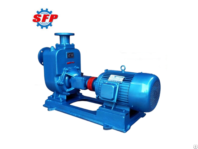 Non Clogging Zw Series Self Priming Centrifugal Water Sewage Pump For Wastewater Treatment
