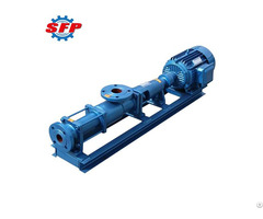 Oem Customized G Series Horizontal Sanitary Slurry Single Screw Oil Pump