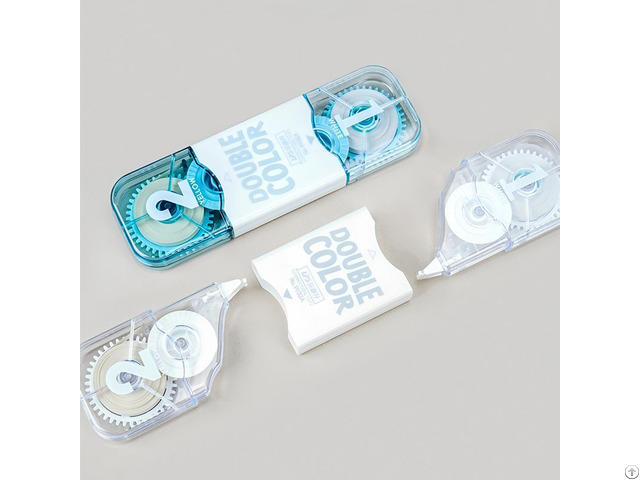 Dual Color Correction Tape Set White And Beige