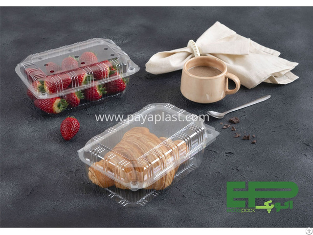 Disposable Dishes Food Packing Plastic Protein Trays