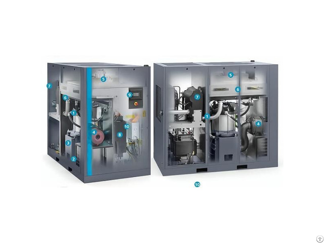 Low Price Oil Injected Rotary Screw Air Compressors