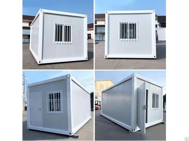 Prefabricated And Integrated Foldable Container House
