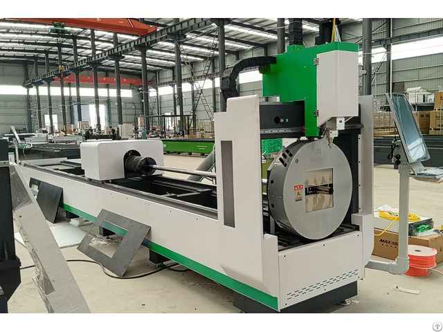 Professional Tube Fiber Laser Cutting Machine Mcj6024f