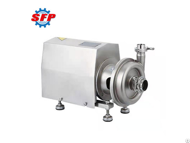 High Efficiency Single Stage Stainless Steel Sanitary Centrifugal Pump For Beverage Plants