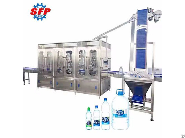 China Supplier Food Grade Drinking Mineral Water Glass Bottle Filling Machine