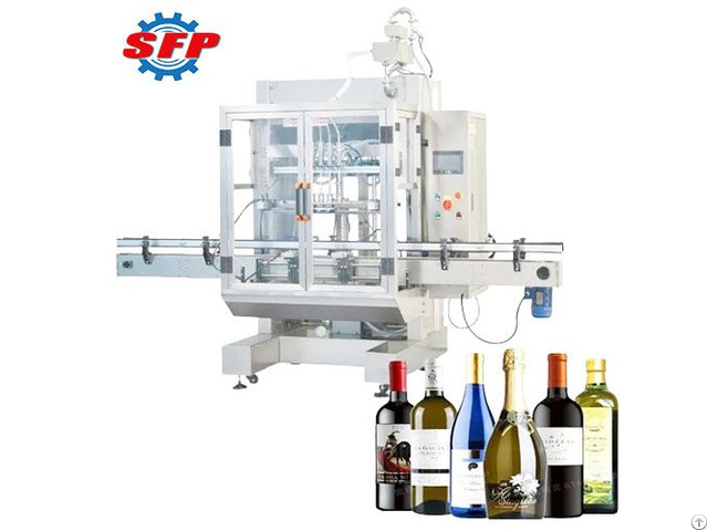 High Accuarcy Automatic Glass Bottling Wine Liquor Filling Machine For Sale