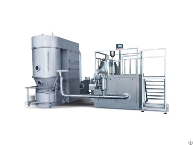 Mixing Granulating And Drying Unit