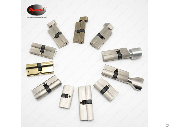 Hyland Euro Profile Cylinder Single Double And Thumbturn Brass Cores In Various Sizes