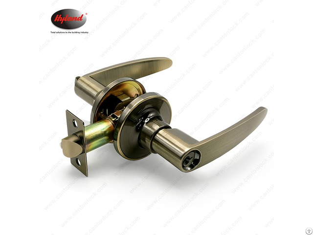 Hyland Tubular Lever Handle Lock Set Entry Door Latch With Durable Hardware 6491 Abet Hyland Tubular Lever Handle Lock Set Entry Door Latch With Durable Hardware 6491 Abet