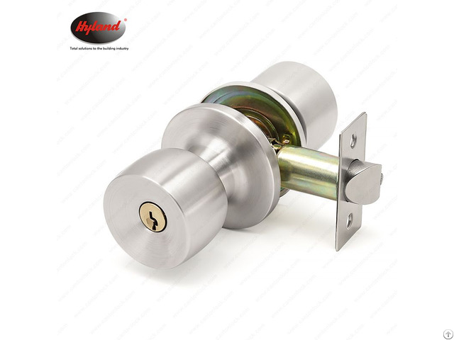 Stainless Steel Tubular Cylindrical Knob Lock Oem Cerraduras Para Puertas Al Por Mayor 592 Sset