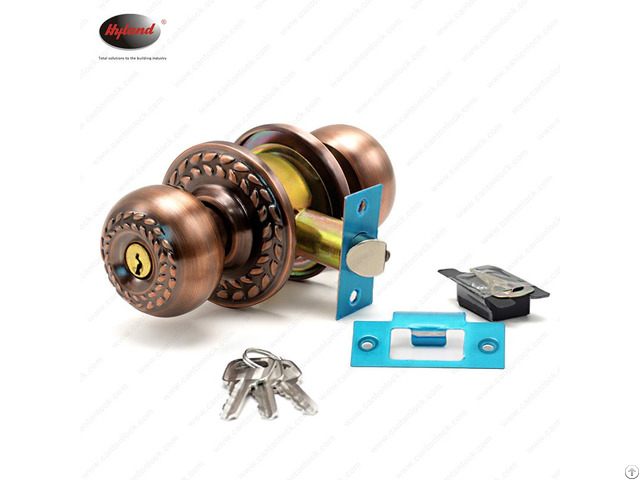 Stainless Steel Ball Knob Lockset Privacy And Security With 3 Keys 5874 Acet