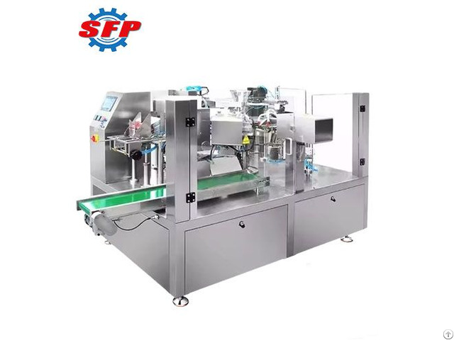 Oem Odm Service Automatic Stainless Steel Pre Made Powder Granule Pouch Packaging Machine
