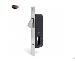 Sliding Hook Mortise Lock Case 20mm Backset Aluminium And Steel Construction For Doors Lc15