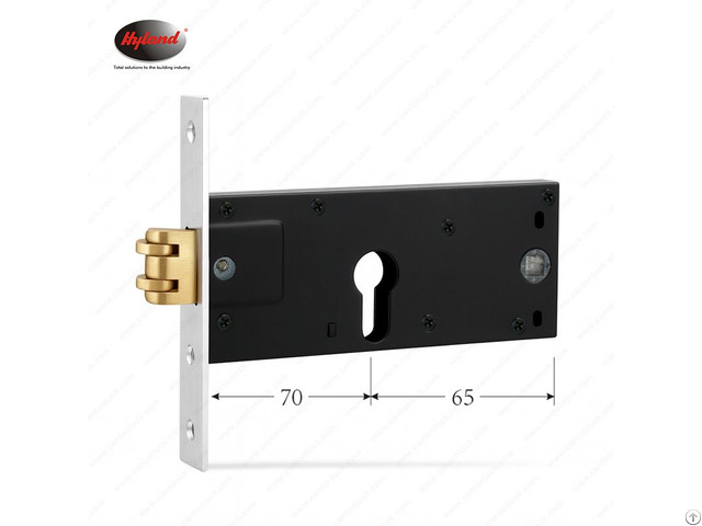 Horizontal Mortise Lock Body Euro Cylinder Passage Function Security Case Lc7065ps