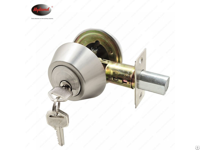 Heavy Duty Double Cylinder Deadbolt Stainless Steel Security Lock For Doors D102 Ss