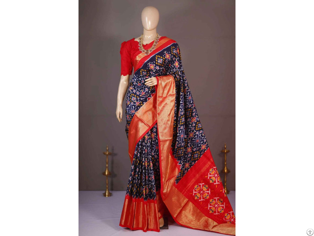 Women Handloom Ikkat Sarees
