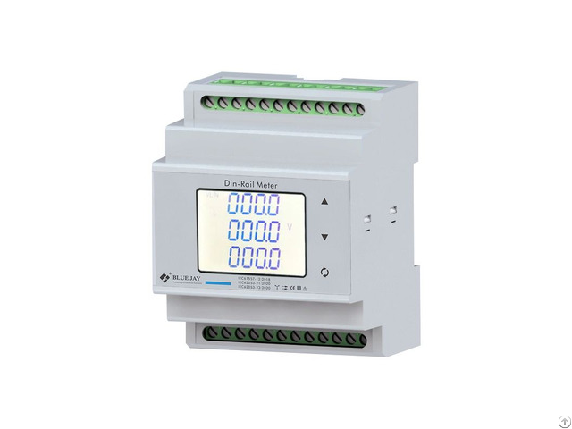 Dem 4mc Din Rail 3 Phase Energy Meter