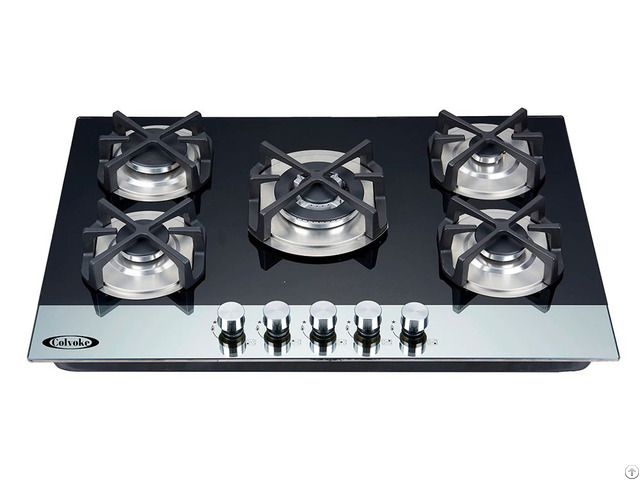 Colvoke Tempered Glass 5 Burners Gas Stove Colg00005