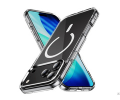 Shockproof Magnetic Transparent Tpu Pc Phone Case For Iphone 17 Pro Max