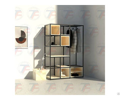 Storage Cabinet Home Custom Metal Frame Furniture