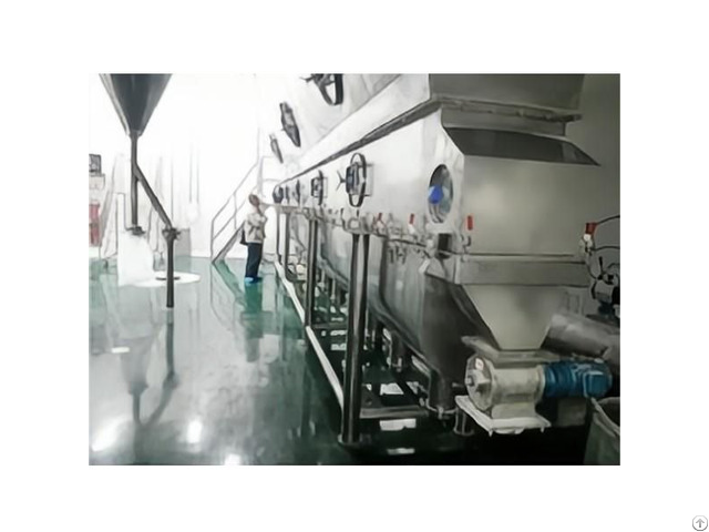 Horizontal Fluidizing Dryer Equipment