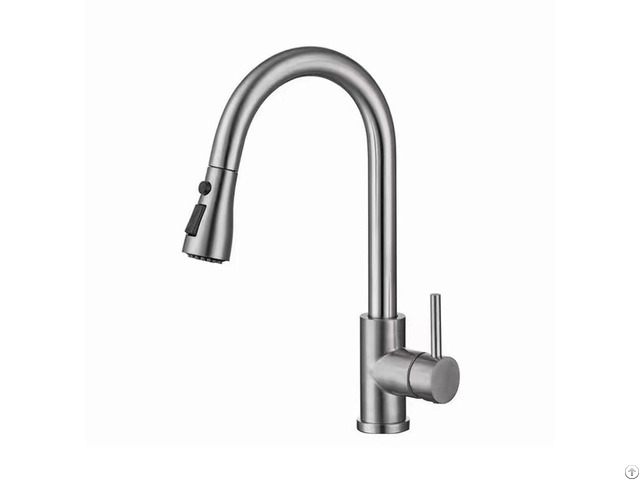 Gold Brushed Kitchen Faucet
