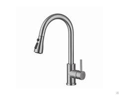 Gold Brushed Kitchen Faucet