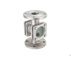Liquid Flow Indicator Oil Water Stainless Steel Flange Or Thread Type