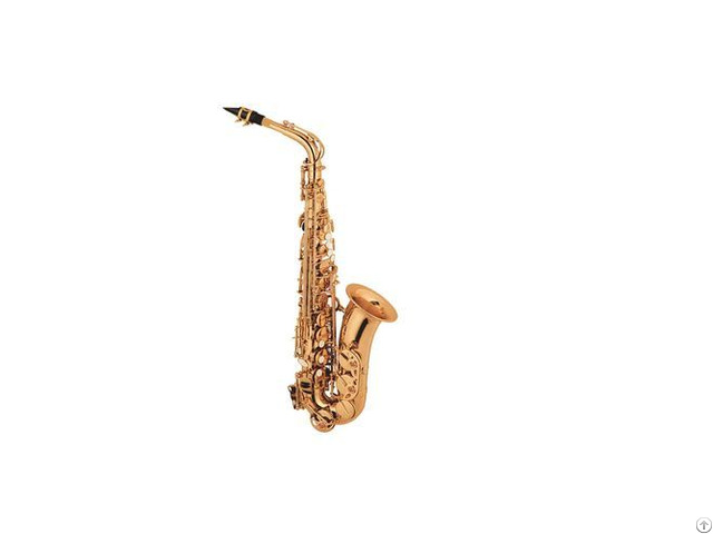 Alto Sax Saxophone Gold Plated With High F# Key