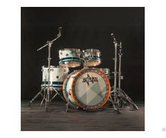 Custom Blue Drum Set For Music Retailers