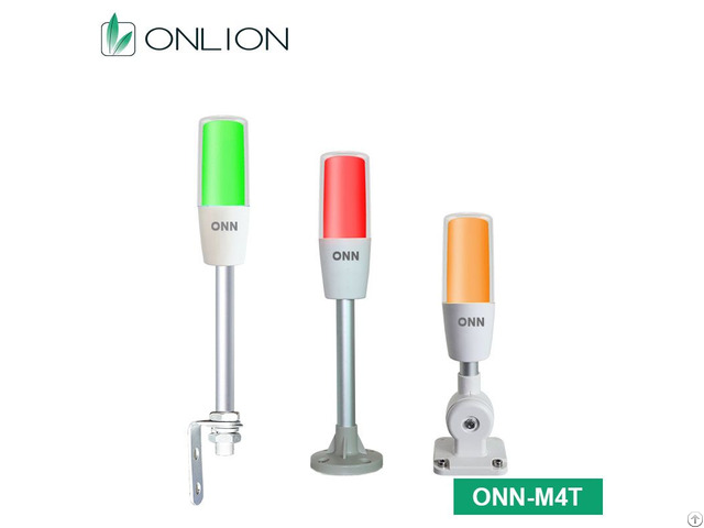 Onn M4t Single Layer Tri Color 50mm Led Signal Tower Light For Cnc Machine