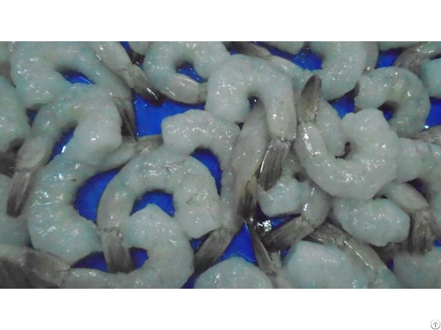 Frozen Raw Vannamei White Peeled Deveined Tail On Shrimp