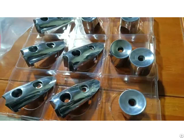 Glass Display Stand Aluminum Die Cast Connector Joint