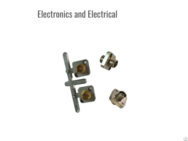Fiber Coupler By Zamak Die Casting With Copper Insert Part