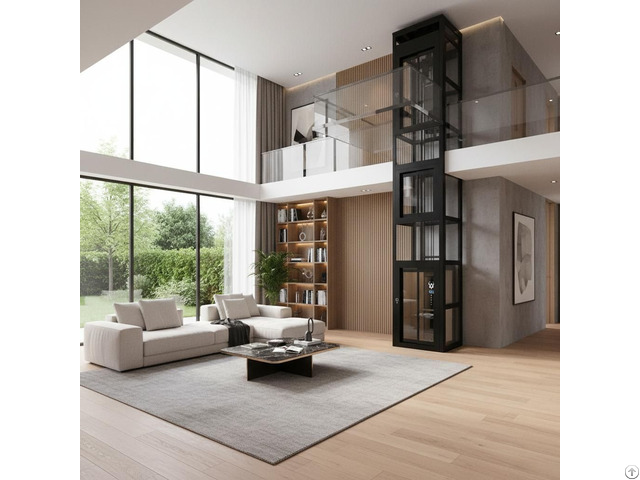 X3 Gearless Home Lift Modern Efficient And Safe Elevation