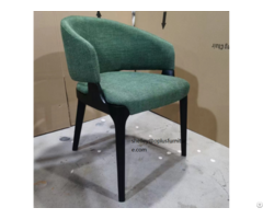 Modern Design Architectural Contract Resort Villa Hotel Wooden Frame Upholstered Restaurant Chair