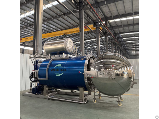 Efficient Sterilizing Retort Pouch Autoclave