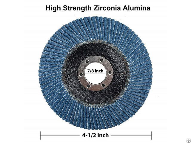 Zirconia Aluminum Oxide Flap Discs