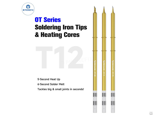 Mechanic Ot Series Soldering Iron Tips For T12 950 Rework Station