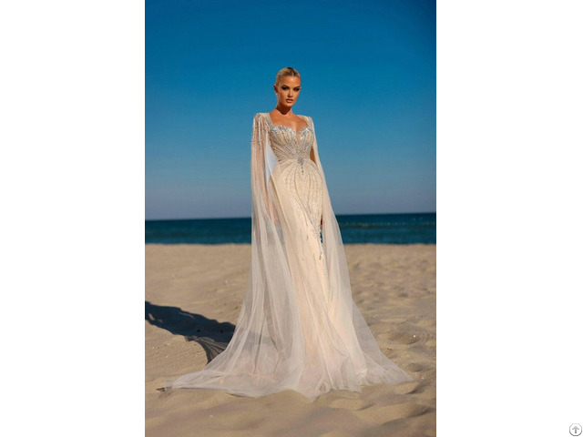 Mb40343 Stunning Beautiful Deep V Neck Dusty Pink Mermaid Evening Gown