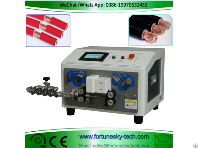 Automatic 10sqmm Wire Cutting Stripping Machine