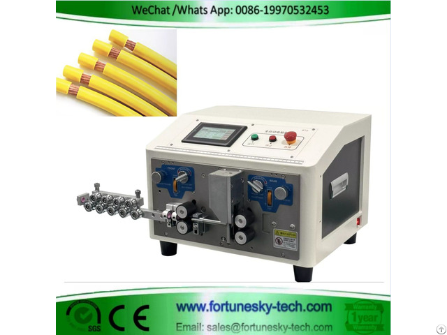 Automatic 16sqmm Wire Cutting Stripping Machine