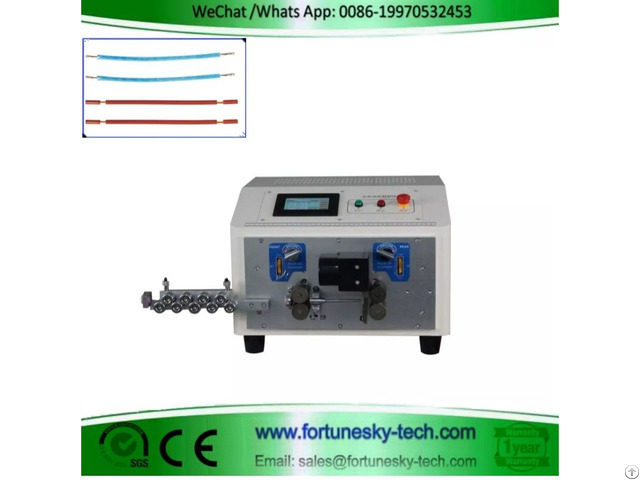 Automatic 6sqmm Wire Cutting Stripping Machine