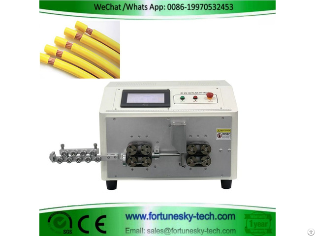 Automatic Battery Cable Cutting Stripping Machine