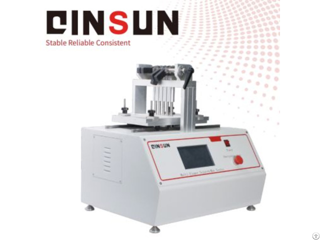Multi Finger Scratch Mar Tester